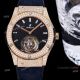 Iced Out Hublot Classic Fusion Diamond Watch 42mm Hublot Tourbillon Watch Replica (2)_th.jpg